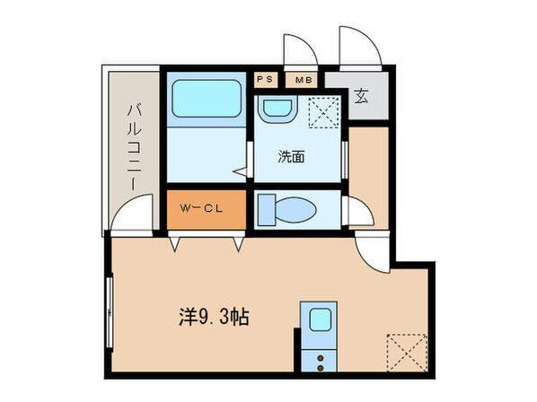 フジパレス今福西Ⅱ番館の物件間取画像